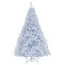 7 Feet Artificial Christmas Tree Hinged Pre-Lit Xmas Tree with 11 Lighting Modes